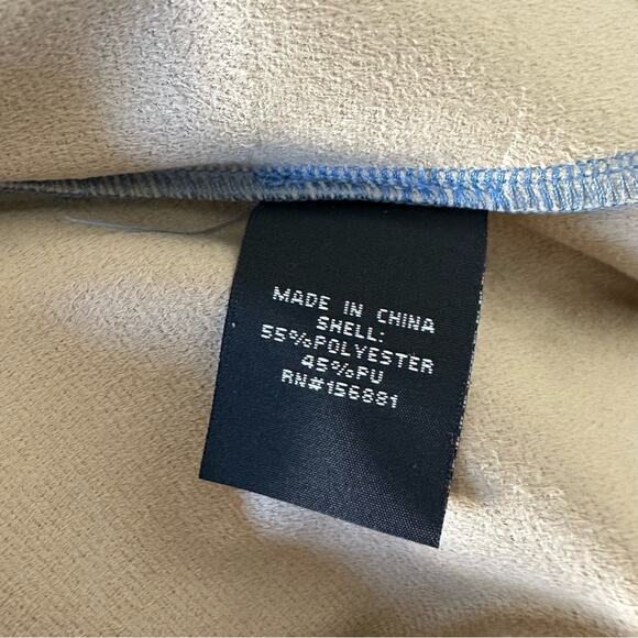 Maree Pour Toi pleather faux wrap skirt Size 12 - Picture 9 of 12